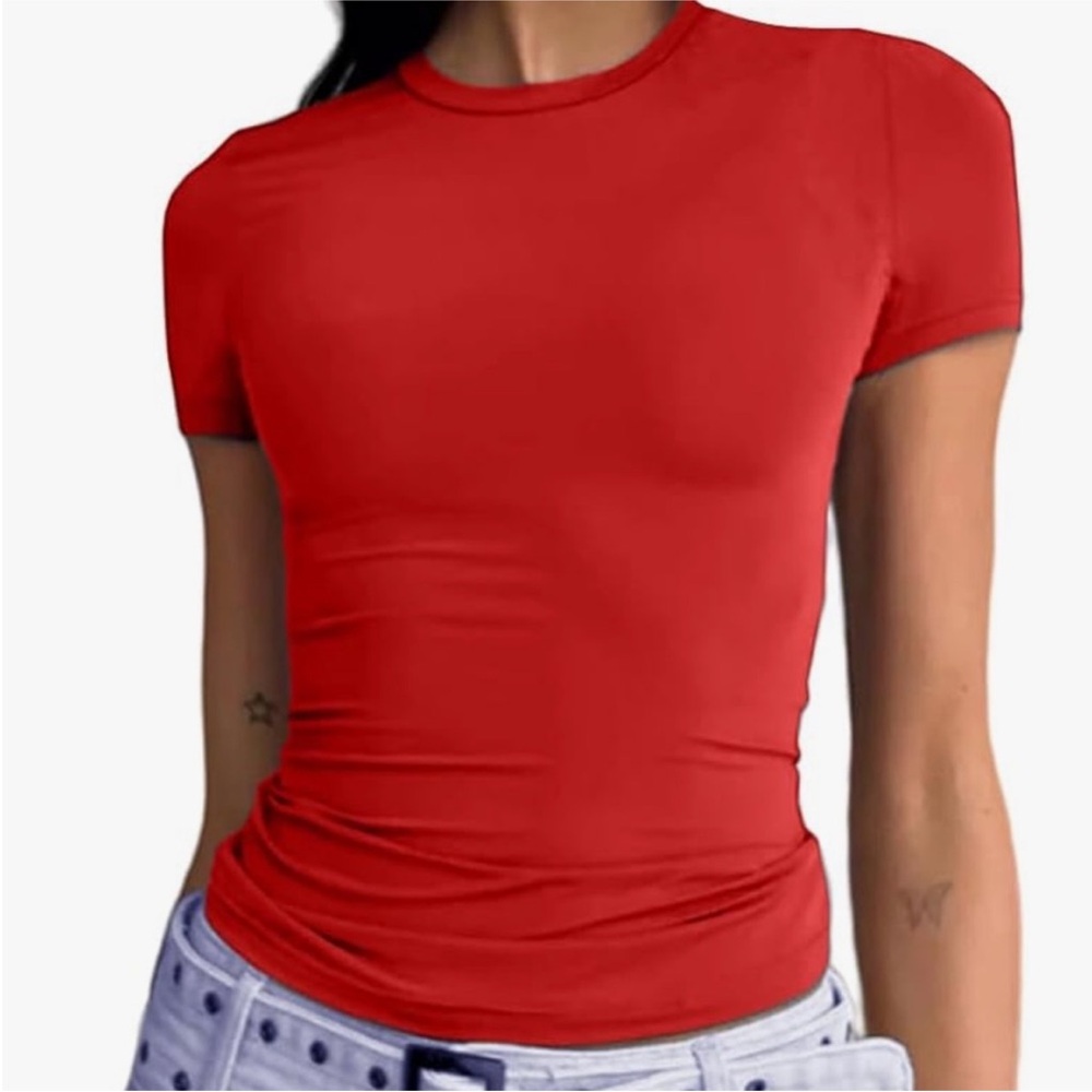 Amazon Women's Short Sleeve Tees - Vibrant Mix - Picture 3 of 10